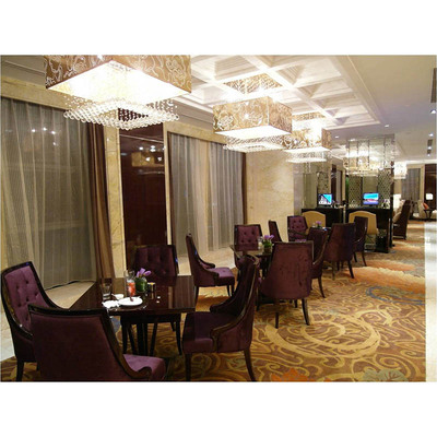 Hotel Furniture Manufacturers Modern Design Wooden Restaurant Chair and Table Accept Customized